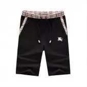 burberry shorts homme pas cher luxe cordon de serrage logo short noir